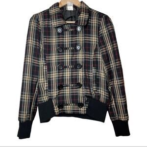 O’Neill Plaid Jacket Medium Womens Medium Bomber
